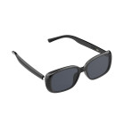 KSIX Sonance Audio Sunglasses, Music and Hands-Free Calls, Open-Ear, 5-hour battery life, UV400 Anti-Blue, IPX4, Black