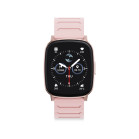Smartwatch KSIX Loop, AMOLED, Llamadas, Salud y deporte, 7 días de autonomía, 1ATM, correa magnética rosa