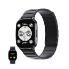 KSIX Loop Smartwatch, AMOLED, Calls, Health and fitness, 7 days’ battery life, 1ATM, black magnetic strap