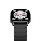 KSIX Loop Smartwatch, AMOLED, Calls, Health and fitness, 7 days’ battery life, 1ATM, black magnetic strap