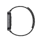 KSIX Loop Smartwatch, AMOLED, Calls, Health and fitness, 7 days’ battery life, 1ATM, black magnetic strap