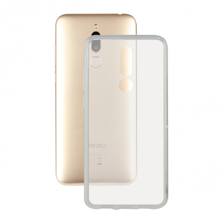 Ksix Tpu Flex Cover For Meizu M6t Transparent