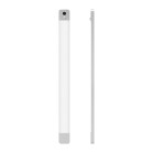 Luz LED KSIX Sense Motion, 50 cm, Doble sensor movimiento, 180 lm, 84 LEDs, Brillo regulable, Recargable USB-C