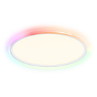 Plafón SmartLED KSIX Levora Glow, CCT + RGBIC, Ø42 cm, 3.700 lm, 367 LEDs, 30 W, Diseño ultrafino, App Tuya