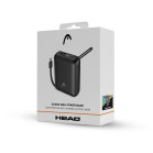 HEAD Nomad 20,000 mAh compact power bank with 20 W Power Delivery, integrated USB-C cable and carrying strap