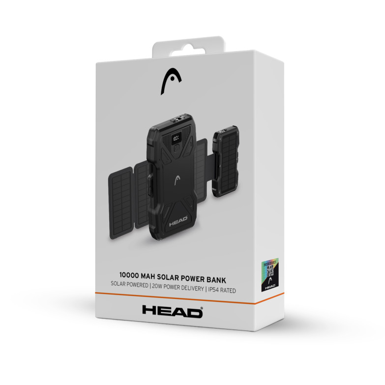 Powerbank solar HEAD Trek 10.000 mAh,...