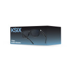 Gafas de sol con audio KSIX Vibra, Música y llamadas manos libres, Open-Ear, Aut. 5 horas, UV400 Anti-Blue, IPX4, Negro