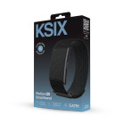 KSIX Motion Pay smartband, contactless payment, activity and health tracking, no display, 15-day battery life, black