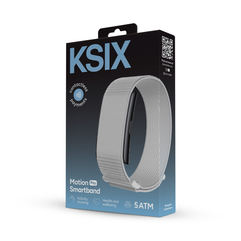 KSIX Motion Pay smartband,...