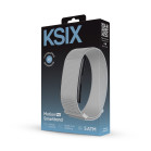 KSIX Motion Pay smartband, contactless payment, activity and health tracking, no display, 15-day battery life, grey