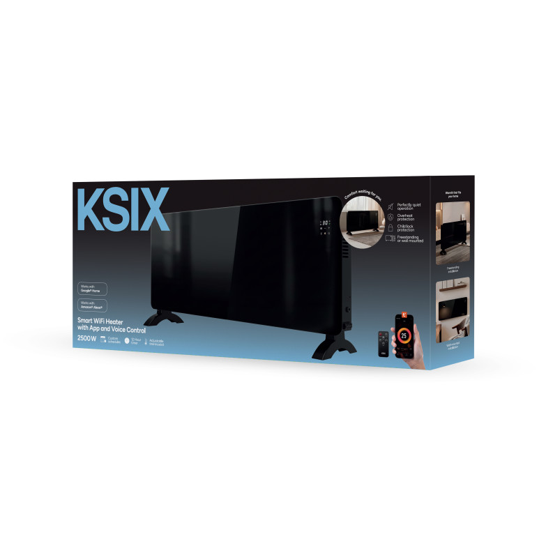 KSIX electric convection heater,...