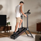 Stepper Magnético Kingsmith STE001, 10 Niveles, 3 Inclinaciones, 120 kg, Pantalla LCD, App