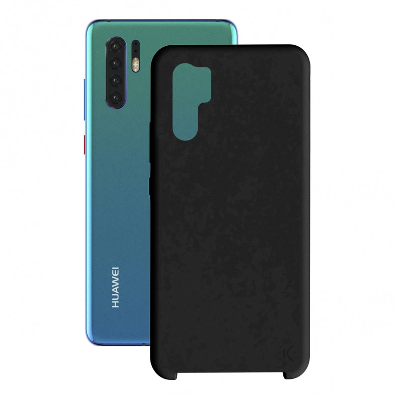 Ksix Soft Silicone Case For Huawei P30 Pro Black