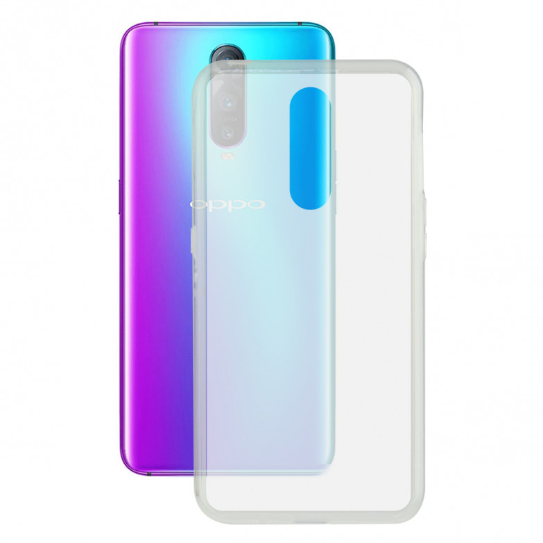 Funda para OPPO RX17 Pro, Semirrígida, Transparente