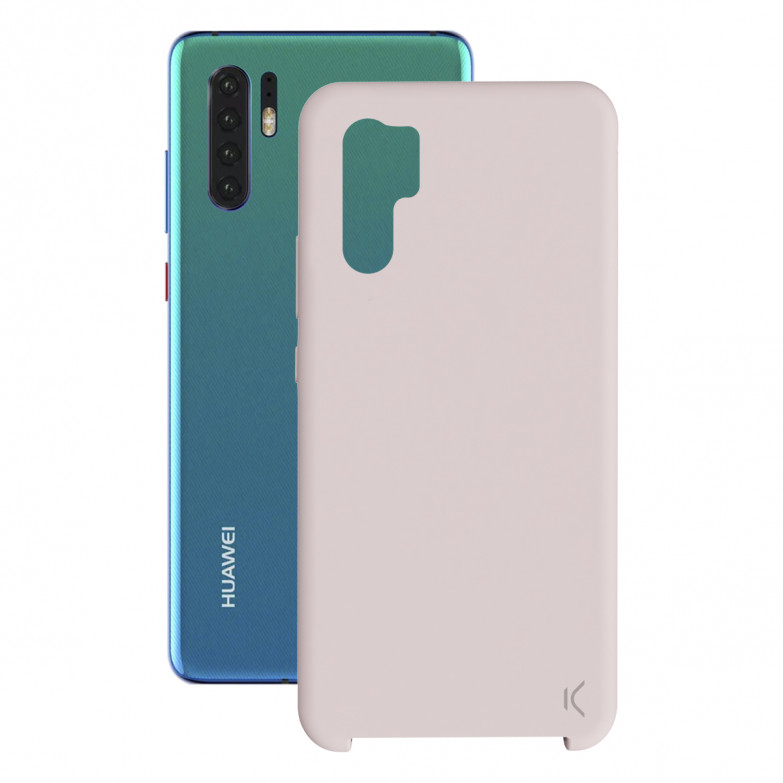 Funda para Huawei P30 Pro, Semirrígida, Rosa