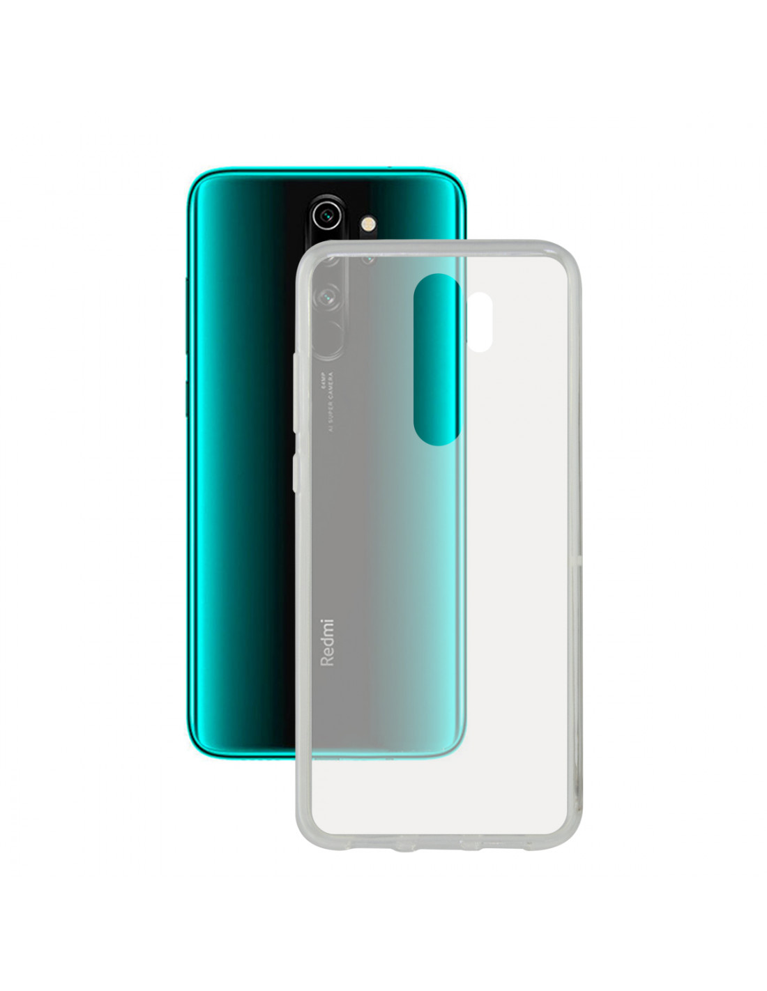 Funda para Xiaomi Redmi Note 8 Pro, Flexible, Transparente