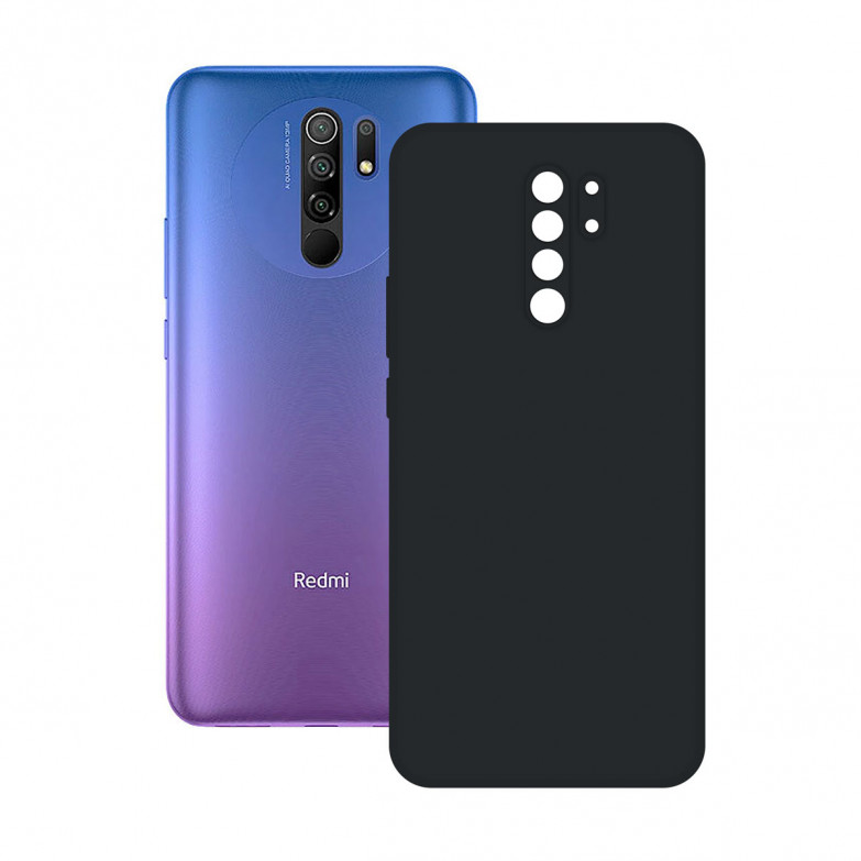 Funda para Xiaomi Redmi 9, Rígida, Negro