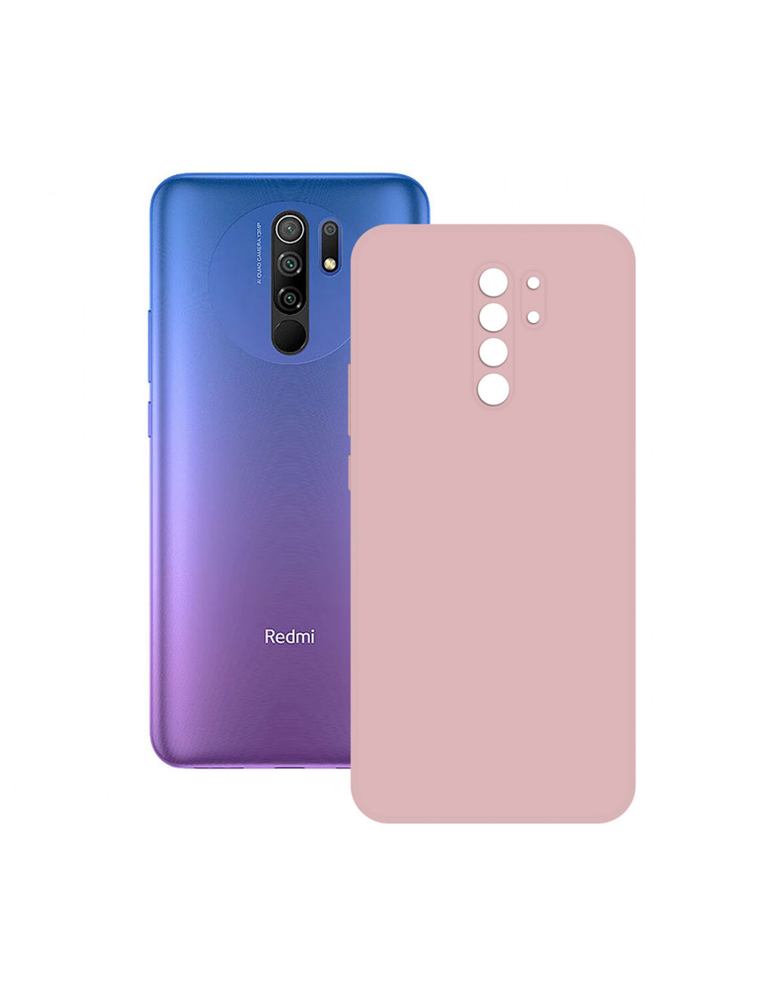 Funda rosa Xiaomi Redmi 9