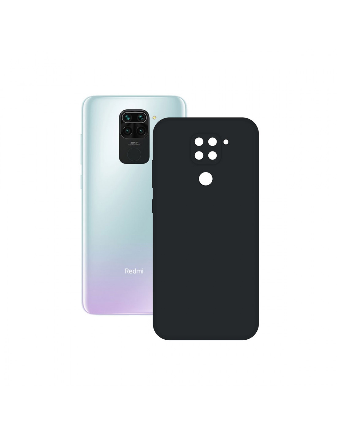 Funda para Xiaomi Redmi 9, Rígida, Negro