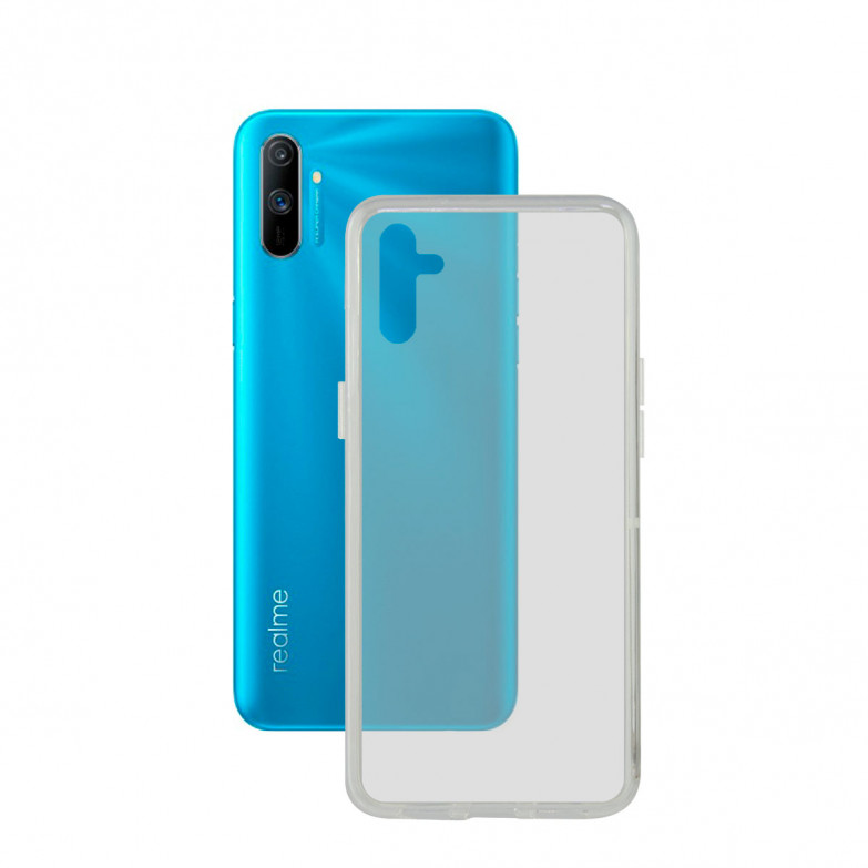 Funda para Realme C3, Flexible, Transparente