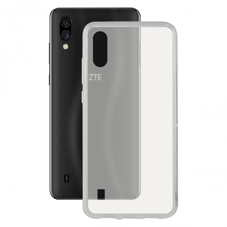 Ksix Flex Cover Tpu For Zte Blade A5 2020 Transparent Foggy