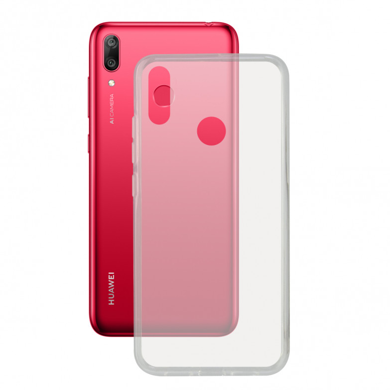 Ksix Tpu Flex Cover For Huawei Y7 2019 Transparent