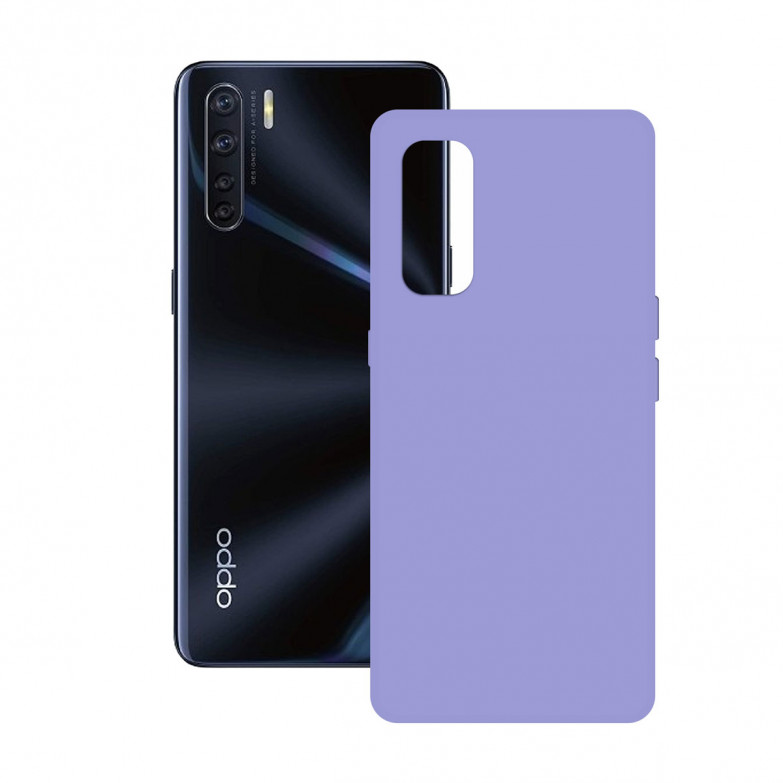 Funda para Oppo A91, Flexible, Lavanda