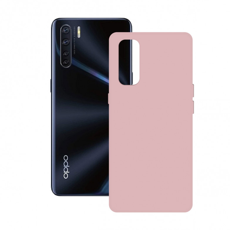 Funda para Oppo A91, Flexible, Rosa