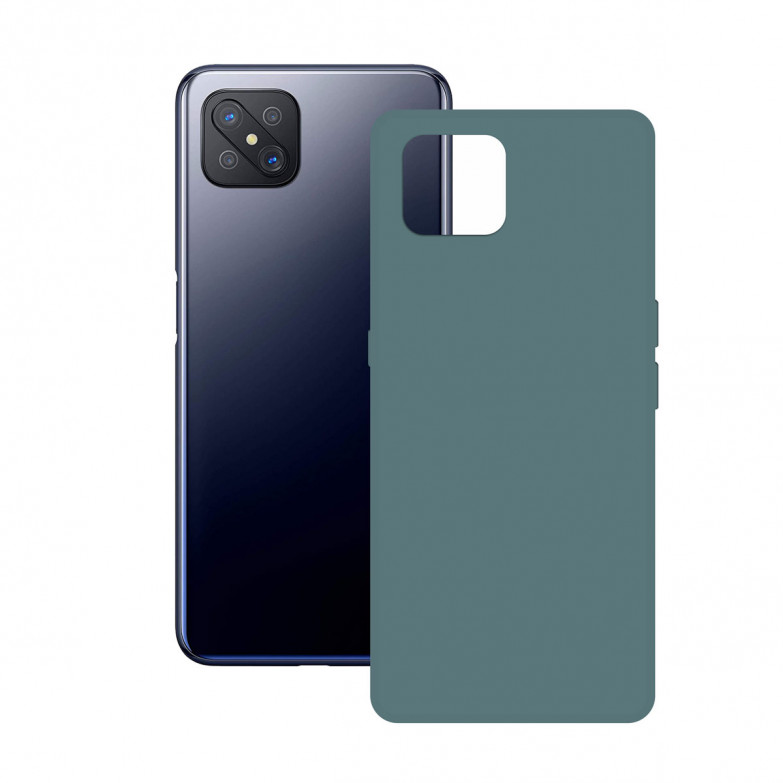 Silk Case For Oppo Reno 4z 5g Ksix Green