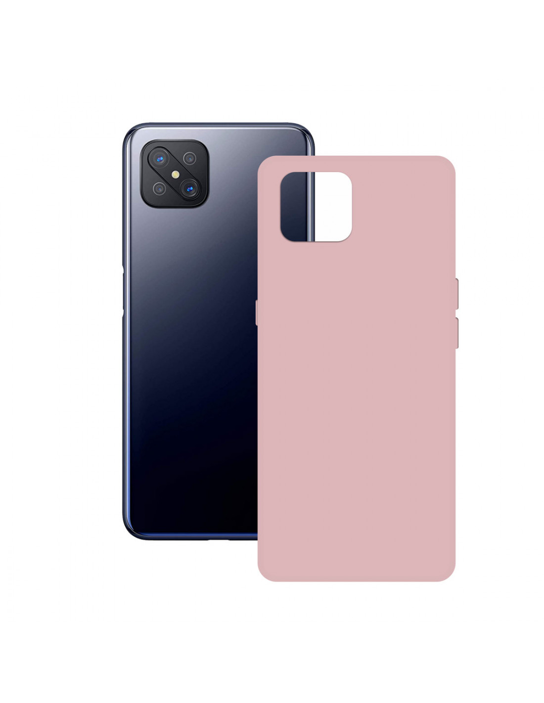 Funda para Oppo Reno 4Z 5G, Flexible, Rosa