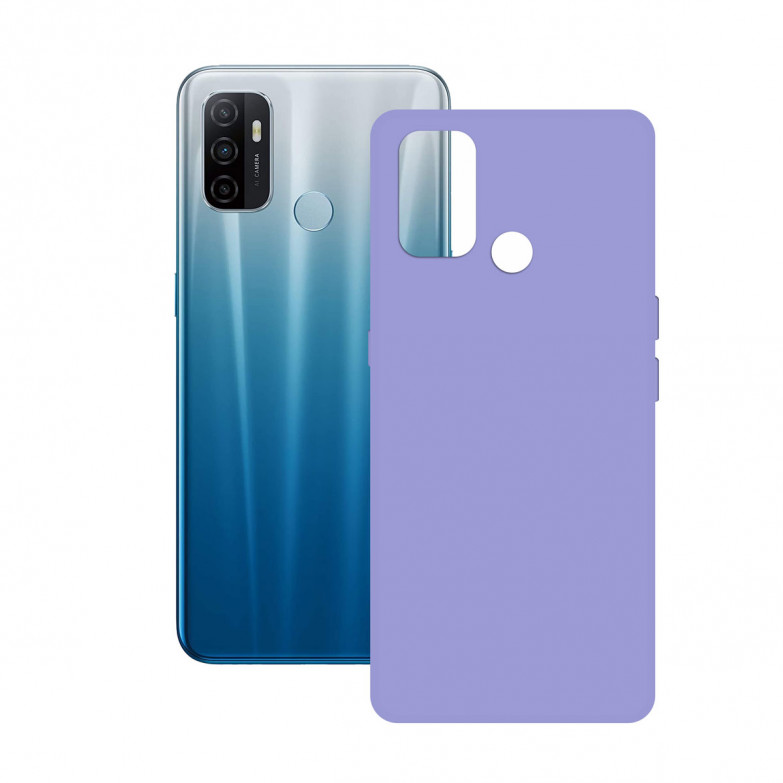 Silk Case For Oppo A53s Ksix Lavender