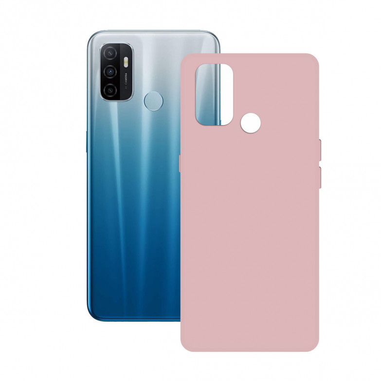 Funda para Oppo A53S, Flexible, Rosa