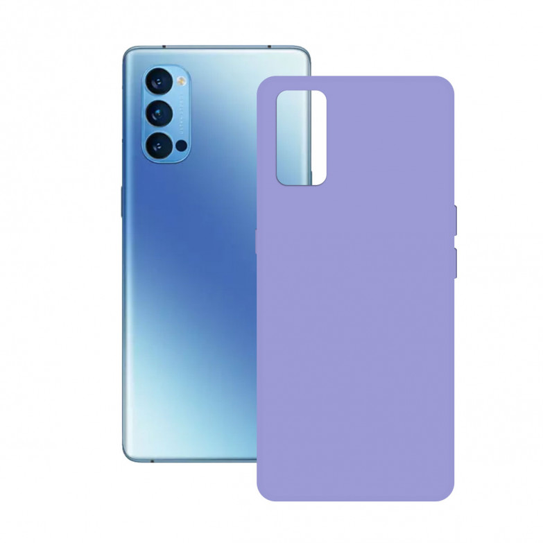 Funda para Oppo Reno 4 Pro, Flexible, Lavanda