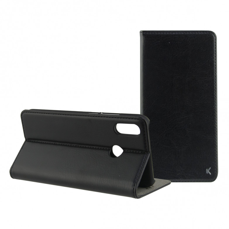 Ksix Slim Folio Case With Stand For Huawei P Smart Z Black
