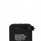 KSIX Kubic Box portable wireless speaker, Up to 4 hours autonomy, Calls, True Wireless Stereo, Micro SD slot, Black