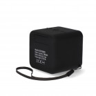KSIX Kubic Box portable wireless speaker, Up to 4 hours autonomy, Calls, True Wireless Stereo, Micro SD slot, Black