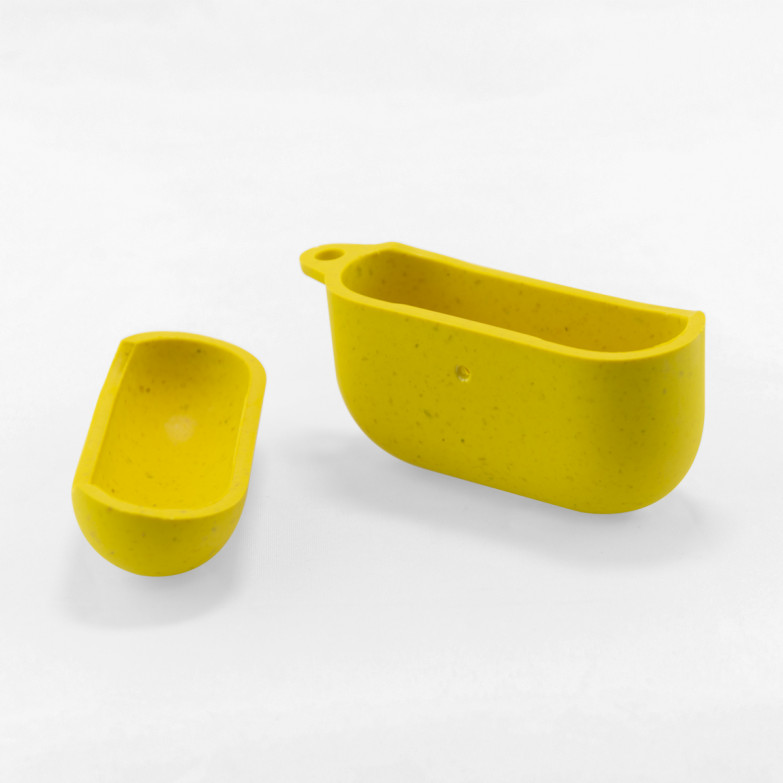 Ksix Eco-Friendly Case For Airpods Pro Yellow