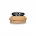 Auriculares inalámbricos KSIX Retro 2, ENC, Micrófono, Autonomía 8 h, Llamadas, Radio FM, Ranura micro SD, Marrón