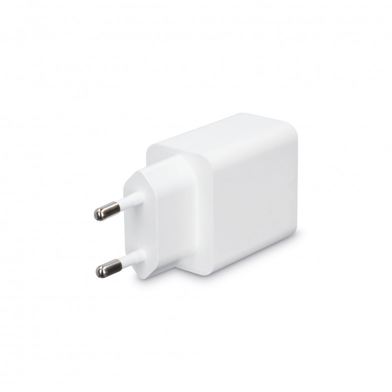 KSIX 12W wall charger, USB-A port, White