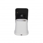 KSIX Wireless Charger and Pencil Box 10W, 2 USB outputs, White