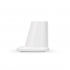 KSIX Wireless Charger and Pencil Box 10W, 2 USB outputs, White