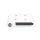 Despertador cargador inalámbrico KSIX 10W, Tecnología Qi, Indicador de temperatura, Blanco