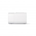 KSIX Alarm Clock and Wireless Charger 10W, Wireless Speaker, FM Radio, 2 Alarms, 3 Light intensities, White