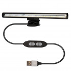 KSIX sticklamp for screens, USB, No reflection, Warm light, Cold light