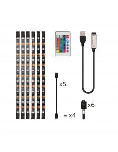 Tiras LED de colores para... 2
