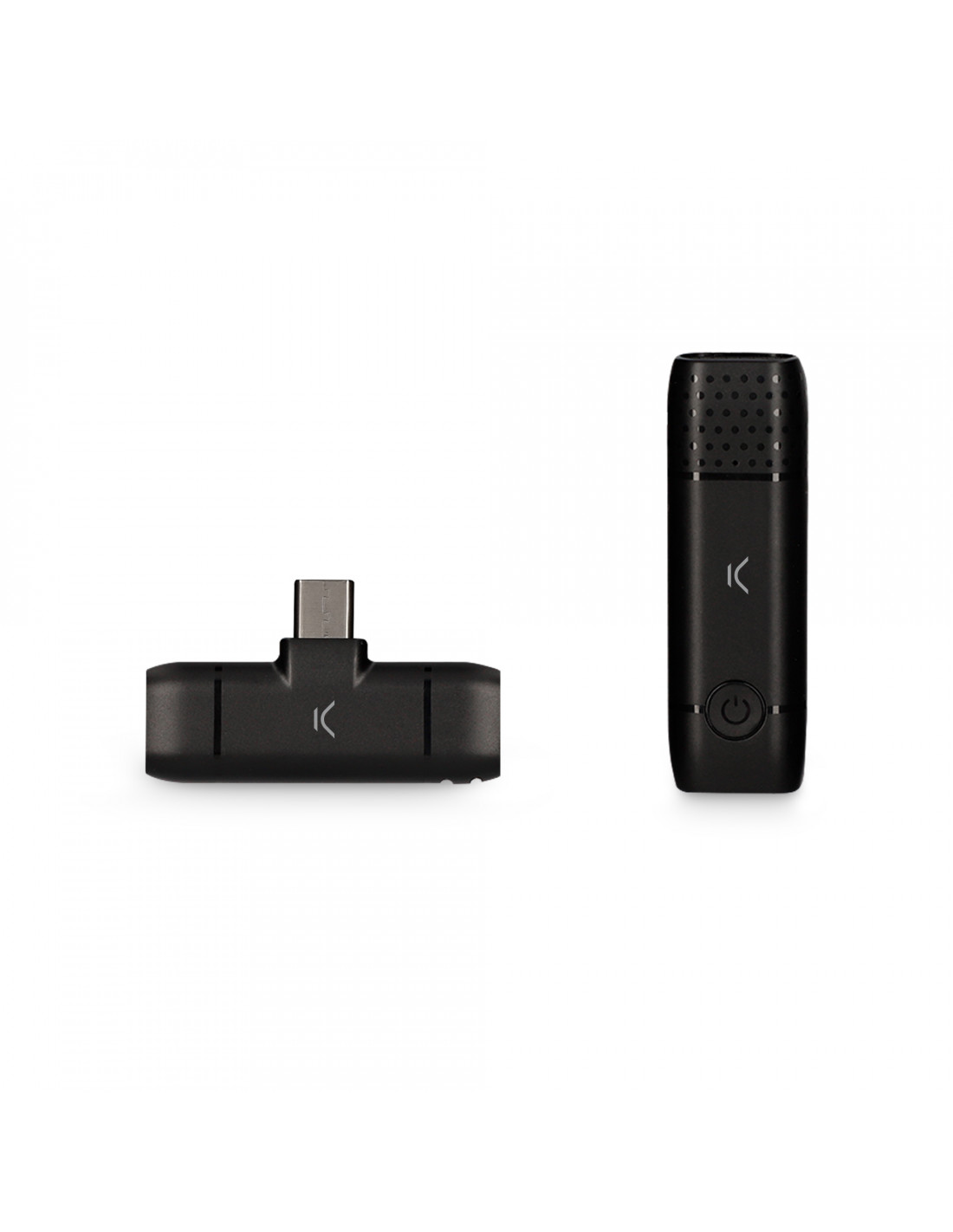 Micrófono inalámbrico para móvil Ksix, USB C, Plug and play