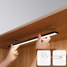 Luz LED Sophia, 60 cm, Sensor de movimiento, 200lm, 80 LEDs, Batería de litio 1.800mAh recargable USB-C