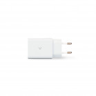 KSIX 12W wall charger, Made for iPhone, USB-A port + 1 m USB-A to Lightning cable, White