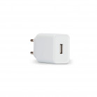 KSIX 12W wall charger, Made for iPhone, USB-A port + 1 m USB-A to Lightning cable, White