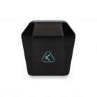 KSIX Saga wireless gaming earphones, Low latency, LED, 4+12 h autonomy, Touch control, Calls, Voice assistants, Black